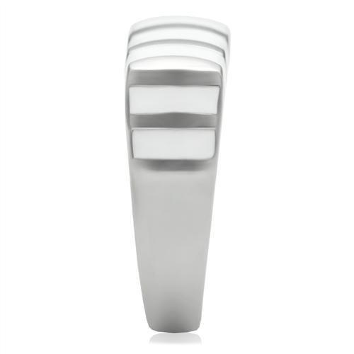 JCE231 High polished (no plating) Stainless Steel Ring with No Stone